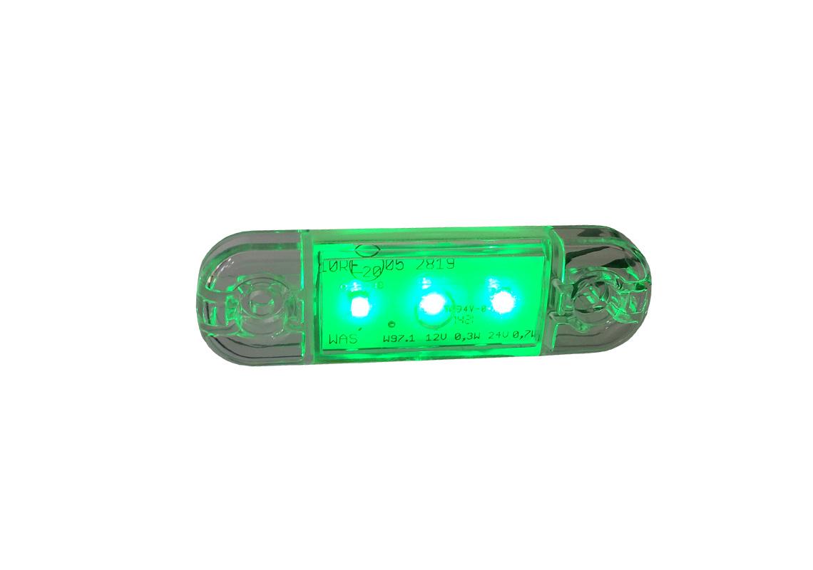 Luce di posizione -Verde